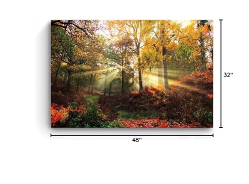 Winter Lake Canvas Art