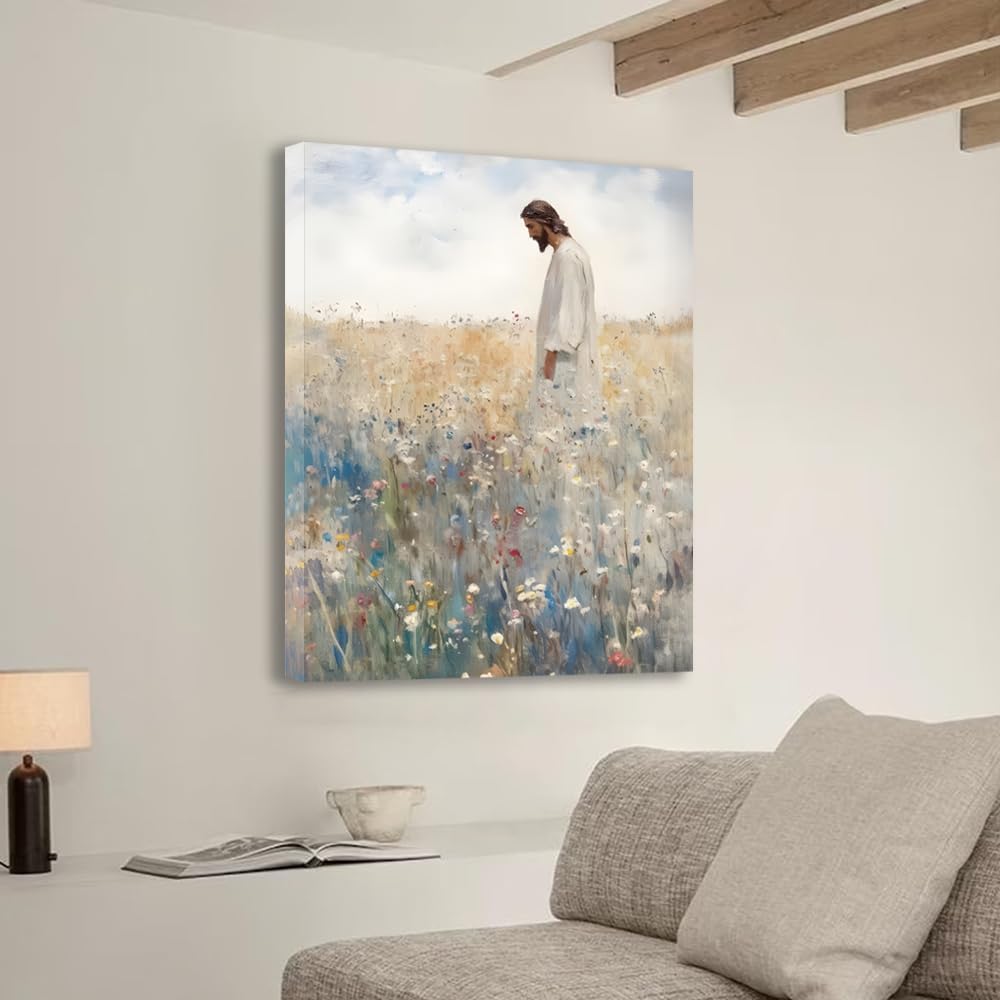 Jesus Walking on Water Wall Art 12x16in