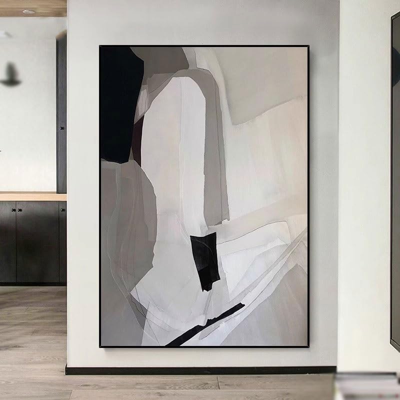 Hand-Painted Abstract Wall Art