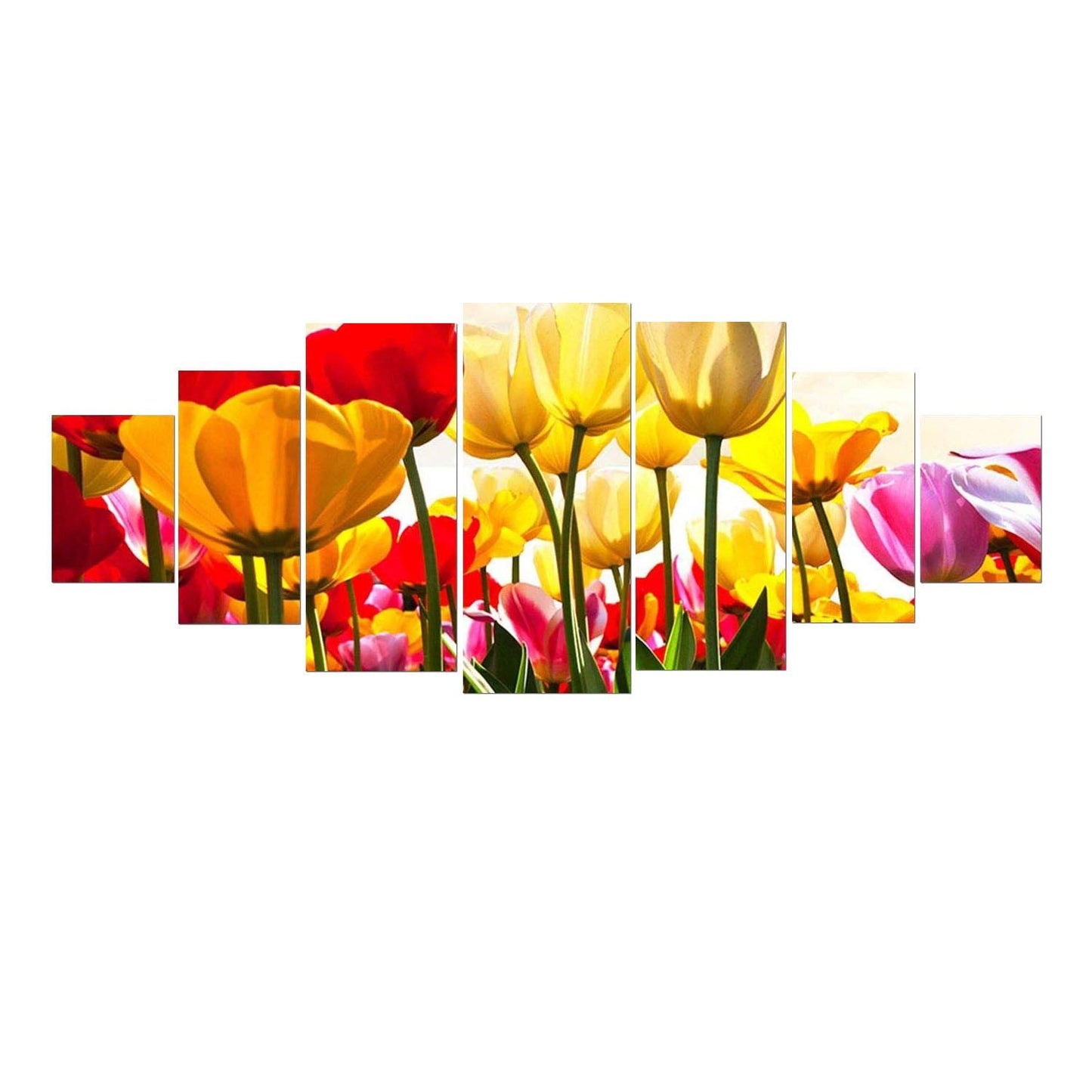 Blue Mountain Lake Wall Art – 7 Panels