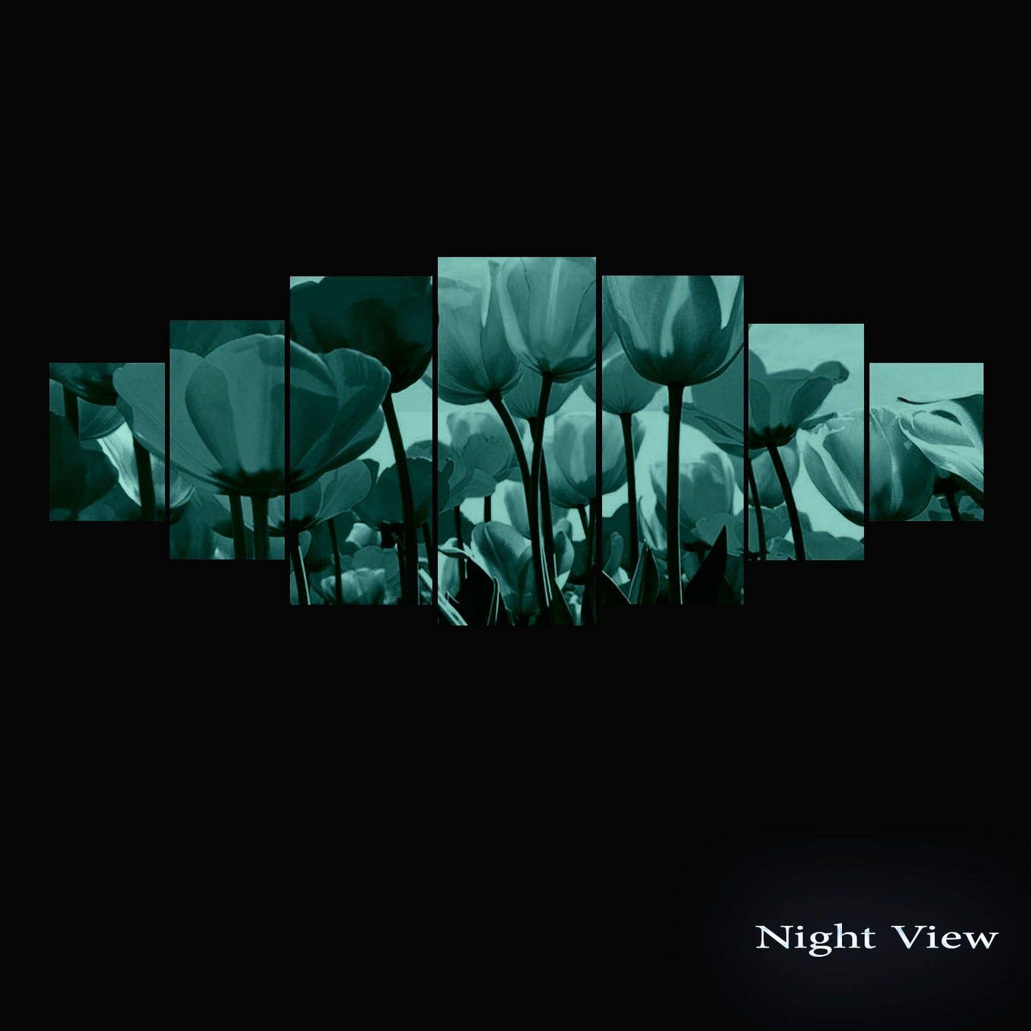 Blue Mountain Lake Wall Art – 7 Panels