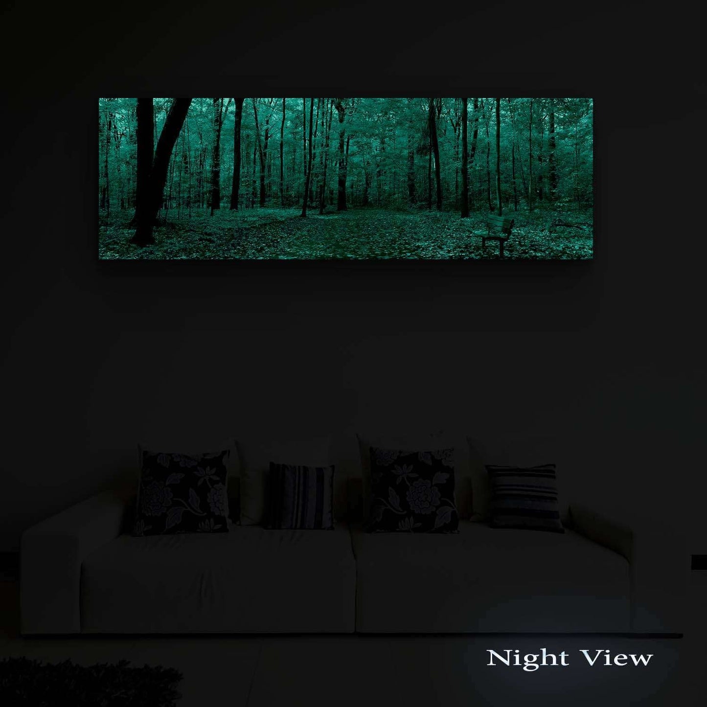 Winter Lake Canvas Art