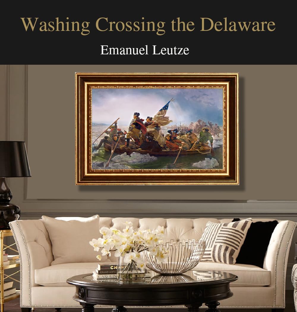 Washington Crossing Canvas Art