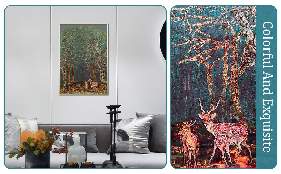 Abstract Texture Canvas Wall Art