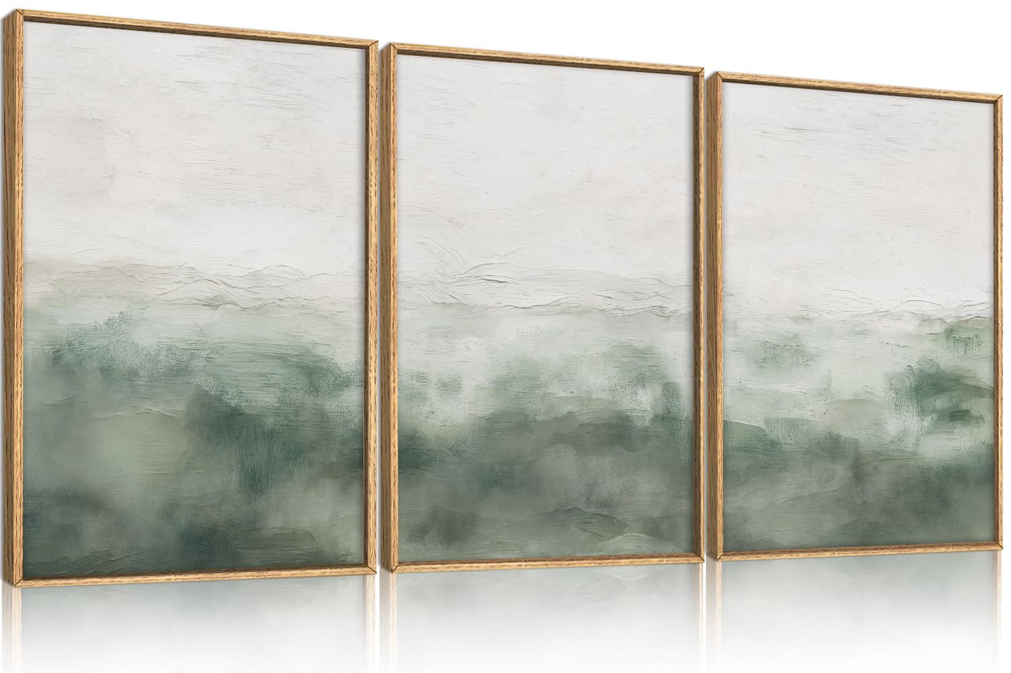 Navy Blue Abstract Wall Art 3PC 24x36in