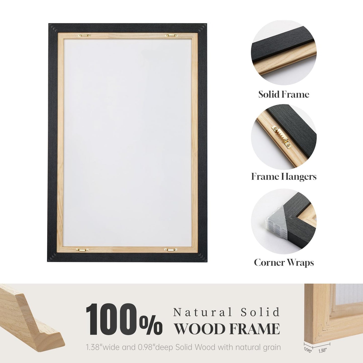 Neutral Abstract Wall Art 2PC