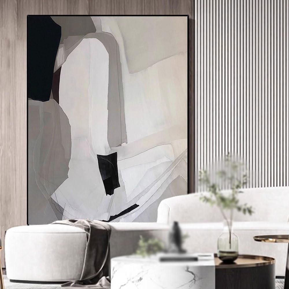 Hand-Painted Abstract Wall Art