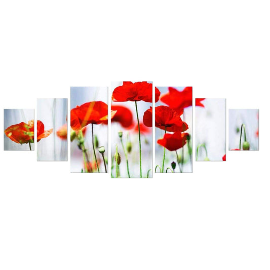 Blue Mountain Lake Wall Art – 7 Panels