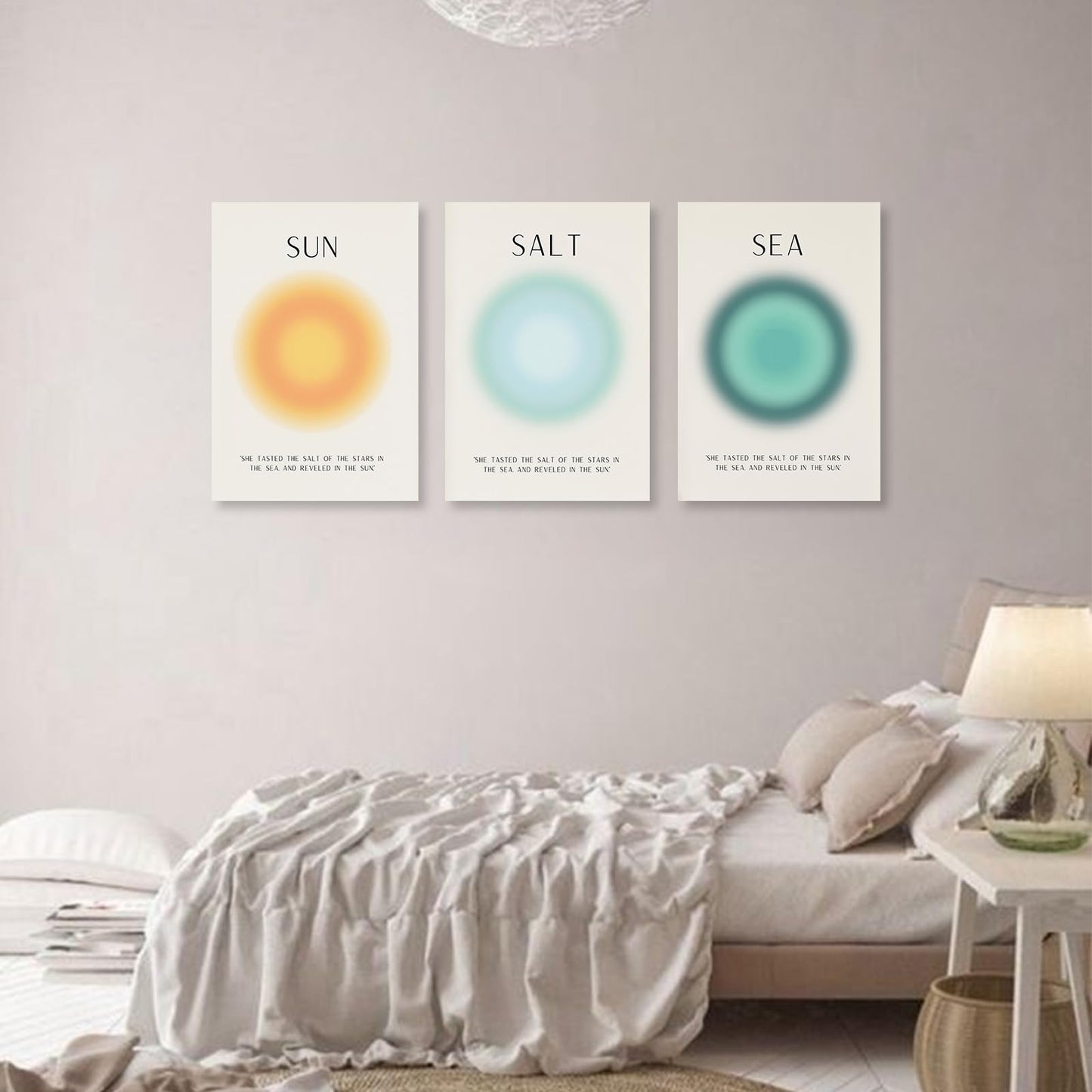 Sage Green Wall Art Set of 3 – 12x16in