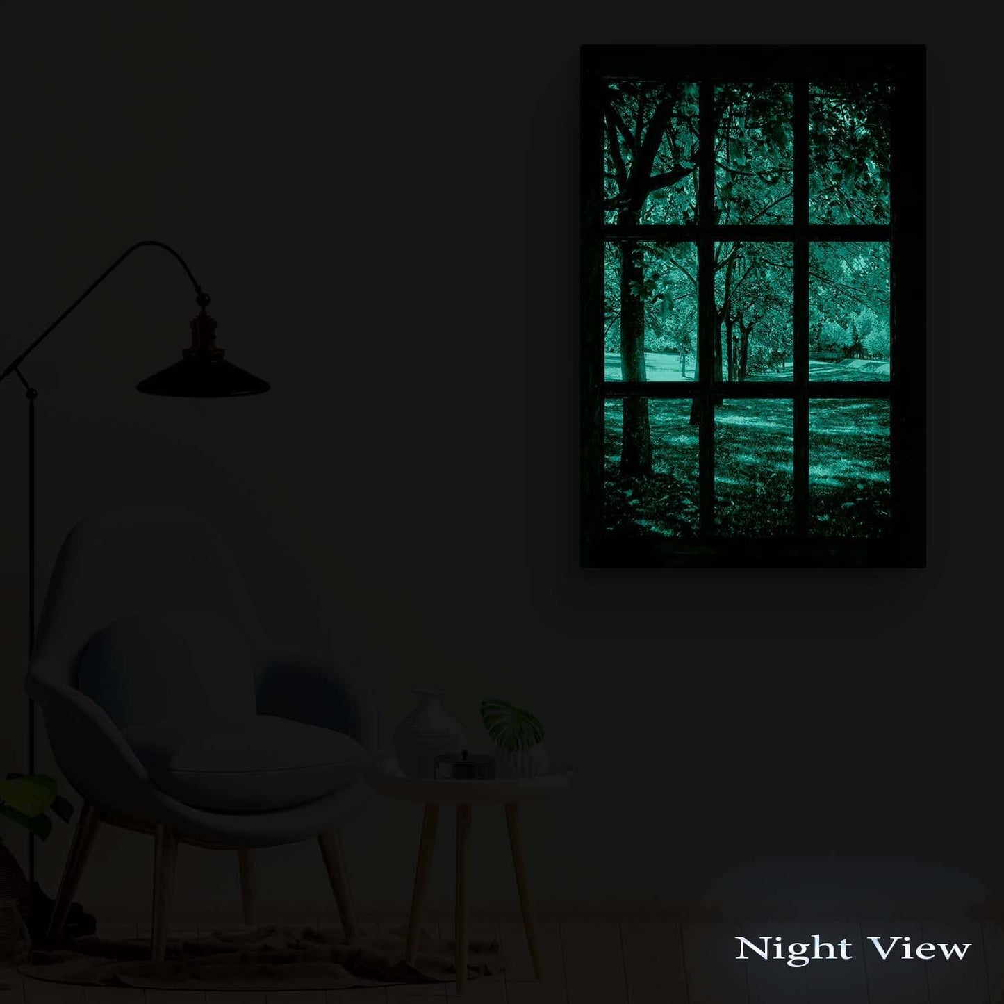 Winter Lake Canvas Art