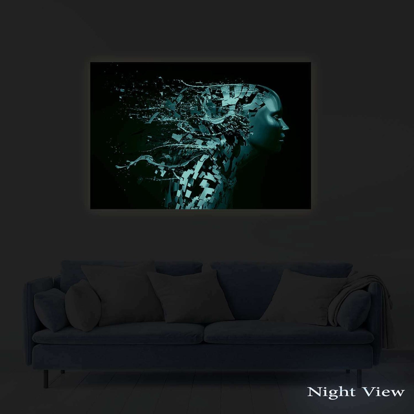 African Tribe Wall Art – 32x48in