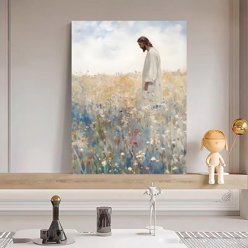 Jesus Walking on Water Wall Art 12x16in