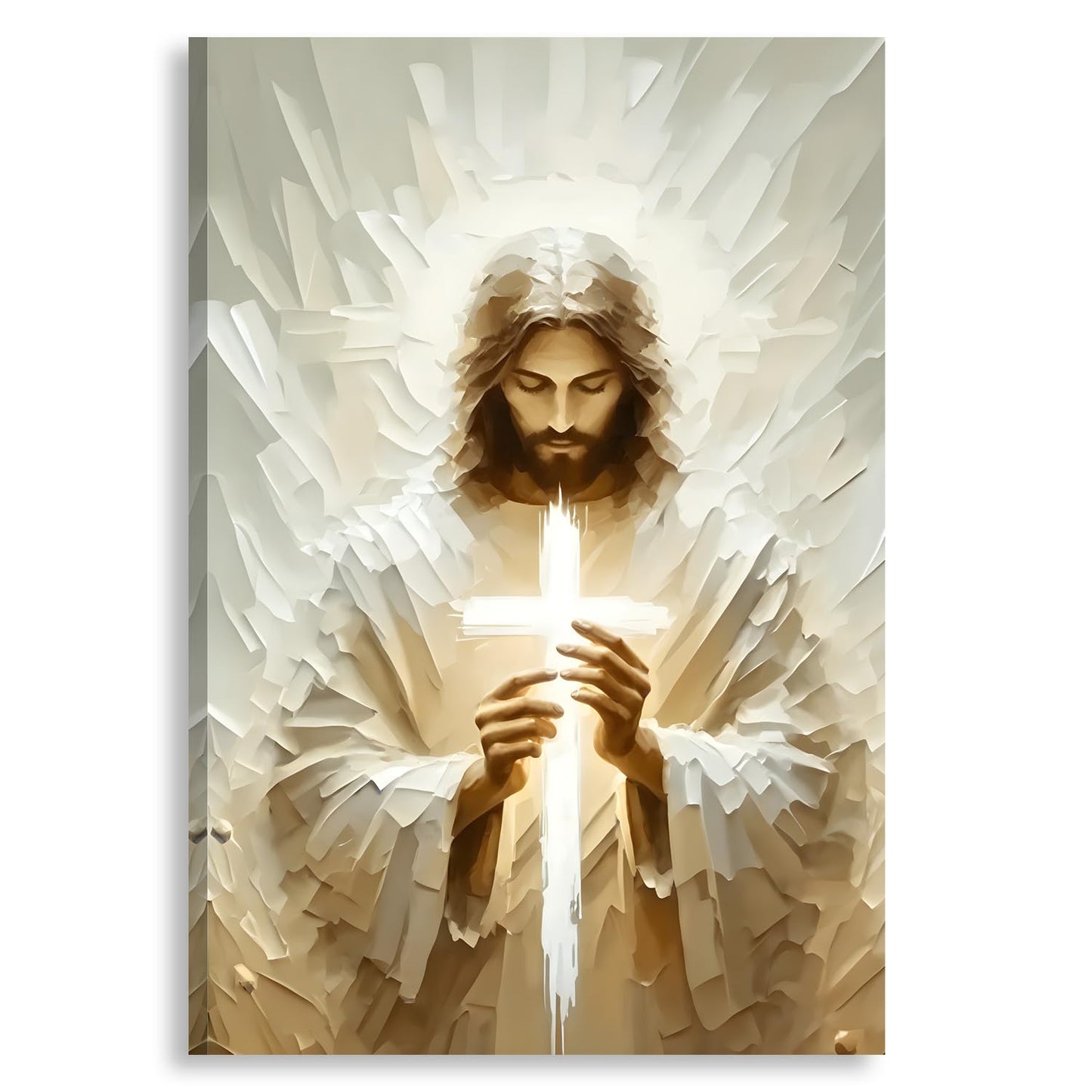 Jesus Canvas Wall Art – 12x18in