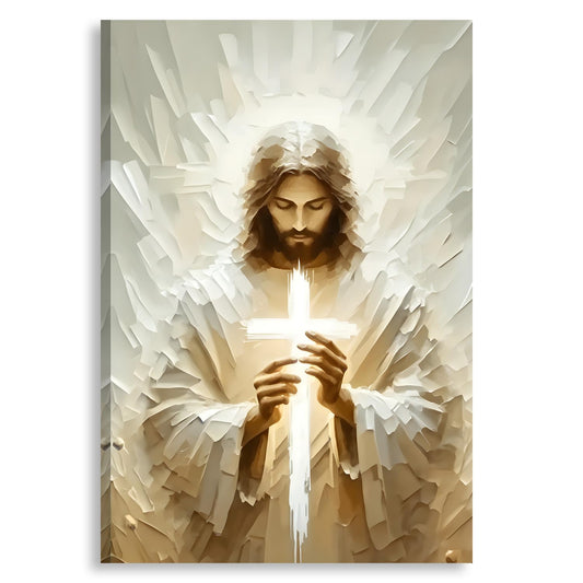 Jesus Canvas Wall Art – 12x18in