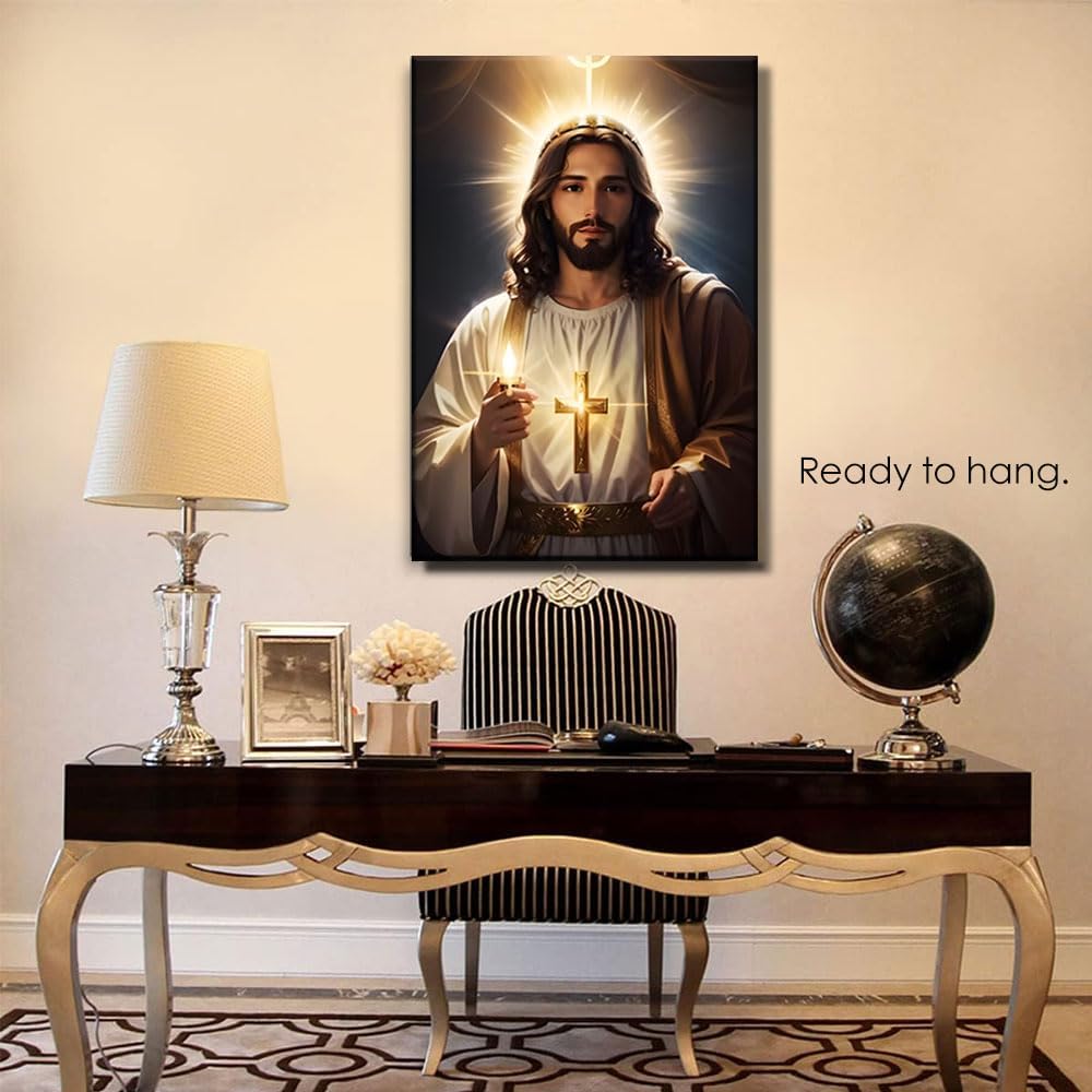 Jesus Walking on Water Wall Art 12x16in