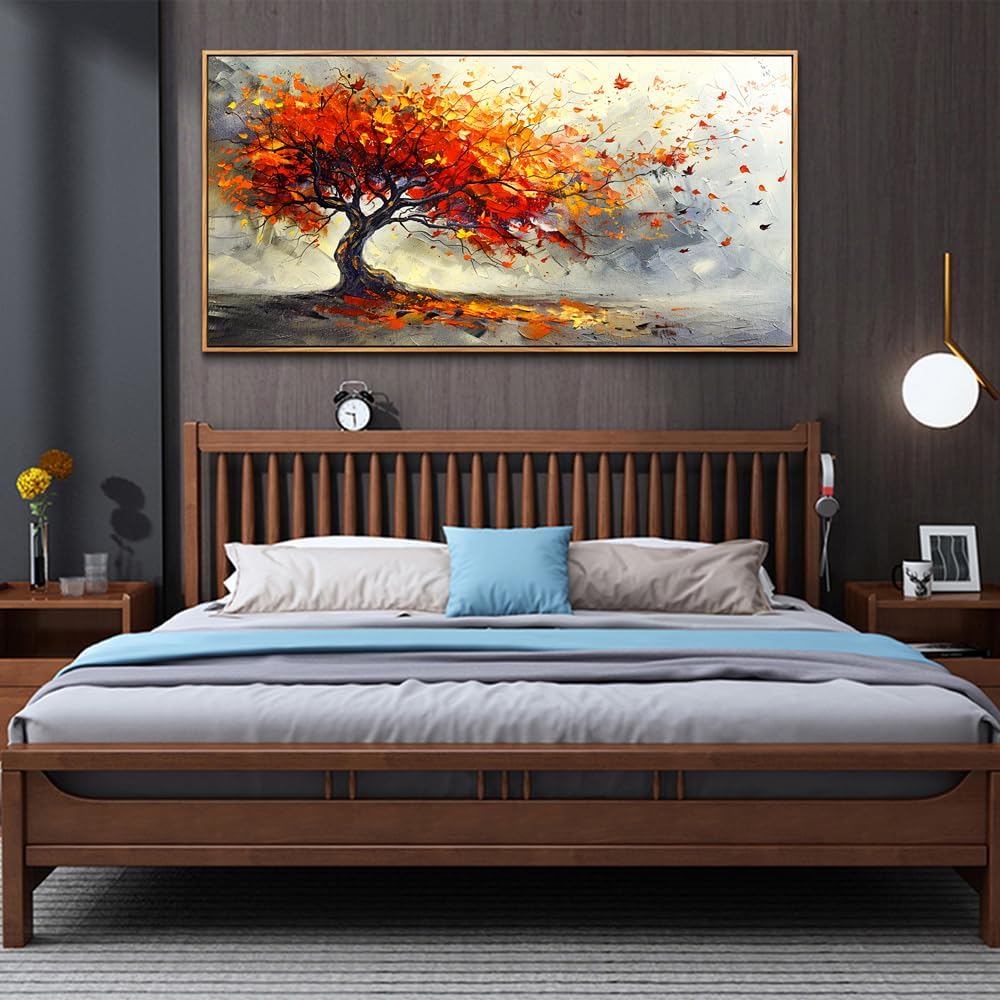 Abstract Tree Landscape Wall Art