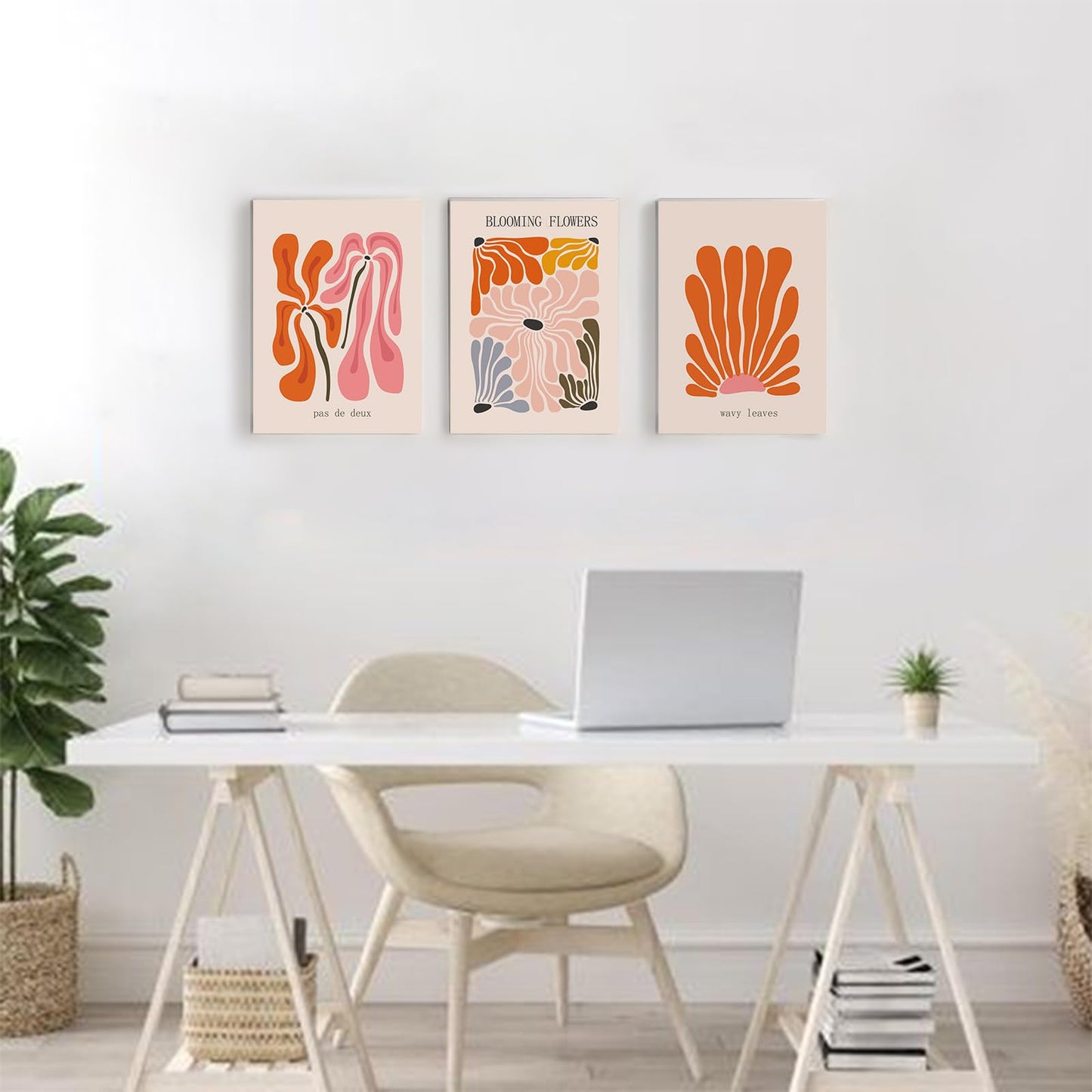 Sage Green Wall Art Set of 3 – 12x16in