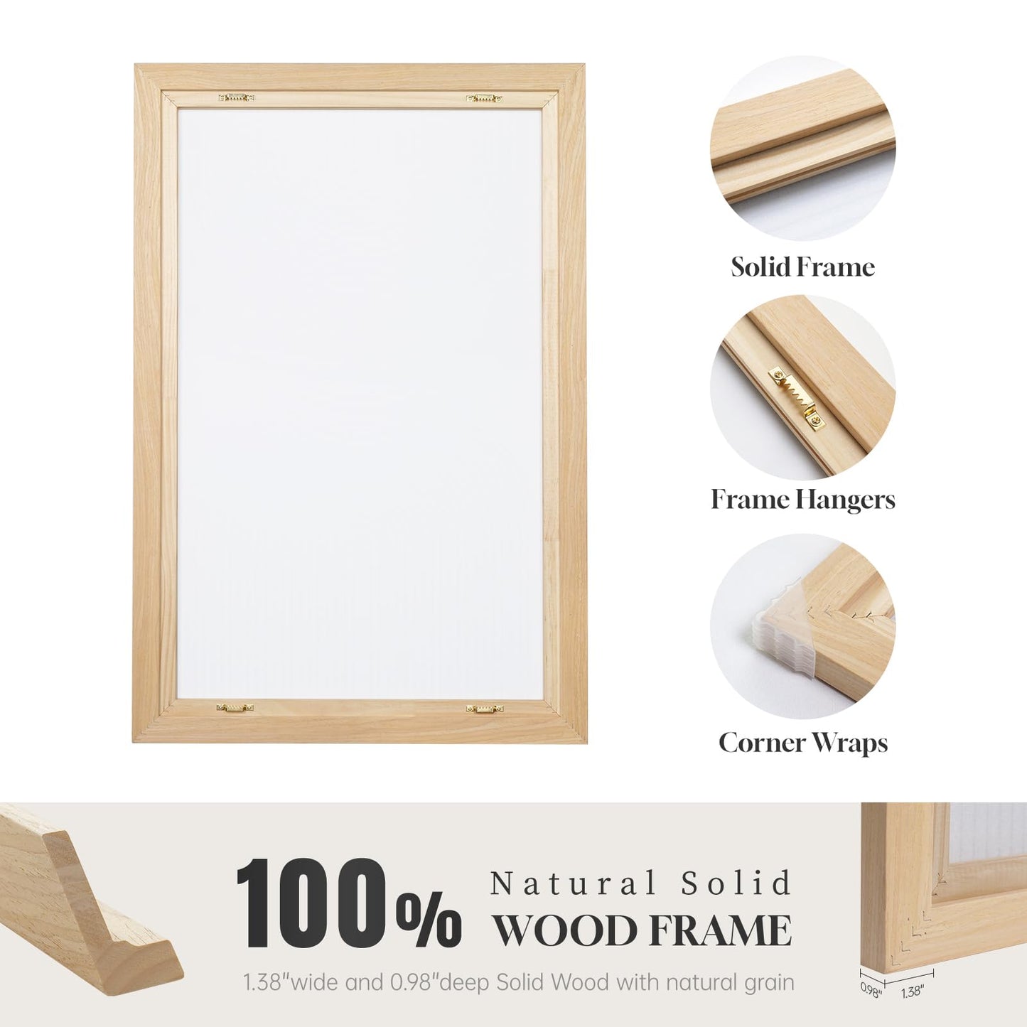 Neutral Abstract Wall Art 2PC