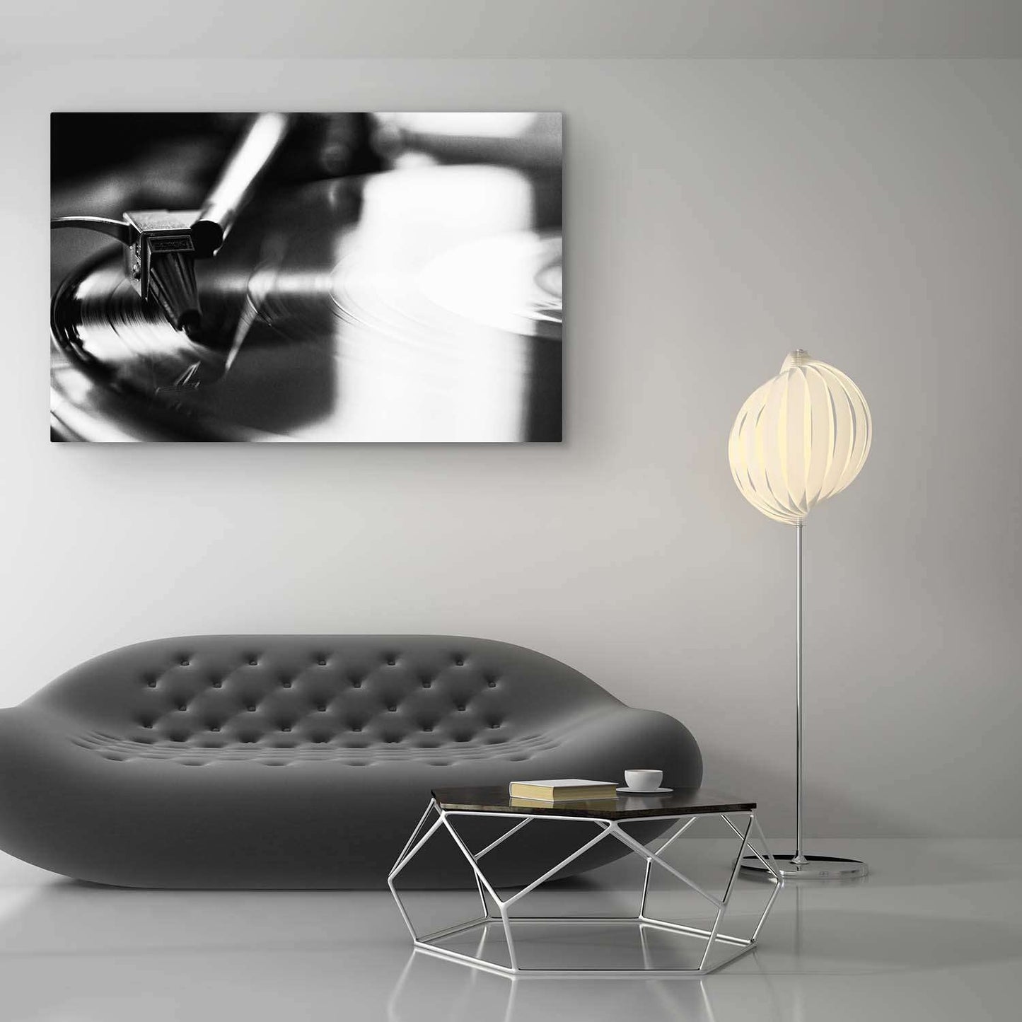 Orange Jazz Canvas Wall Art – 32x48in