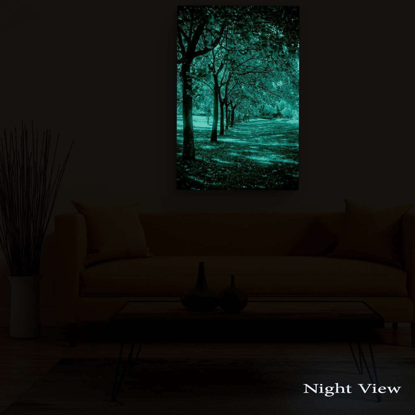 Winter Lake Canvas Art