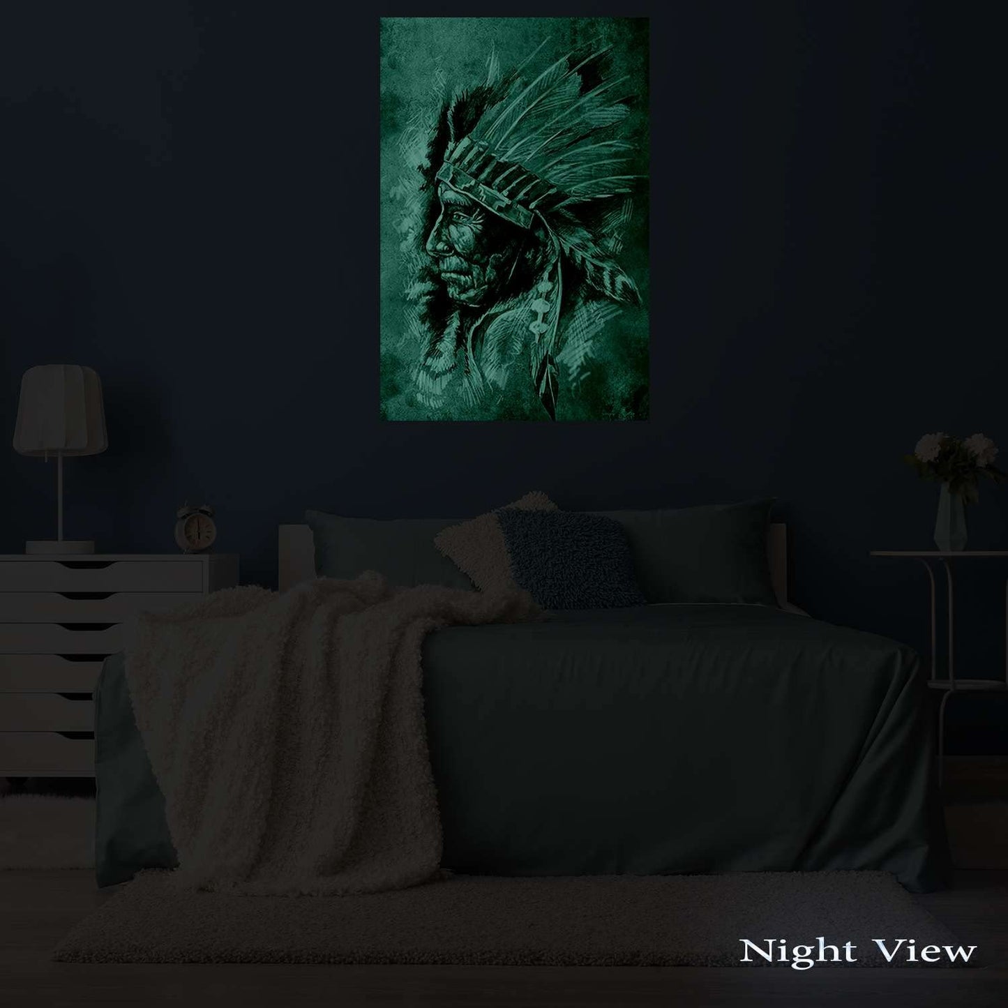 African Tribe Wall Art – 32x48in