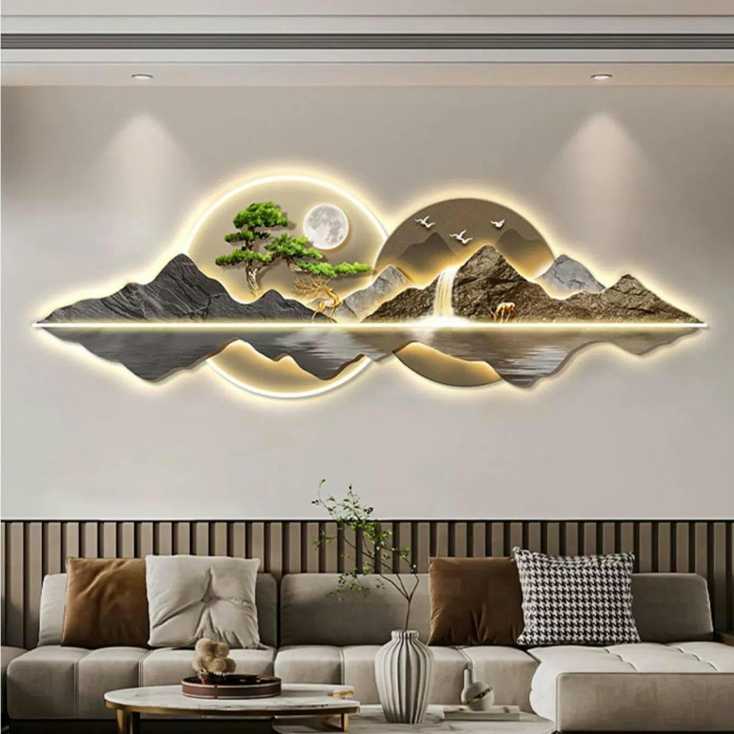 3D LED Wall Art – Chinese Style