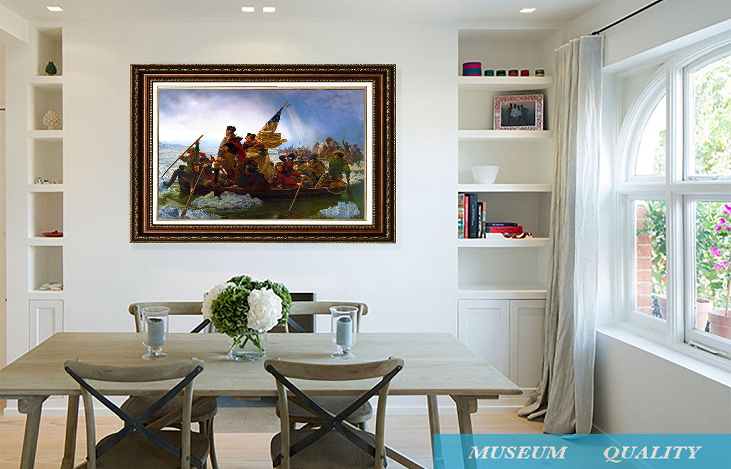 Washington Crossing Canvas Art