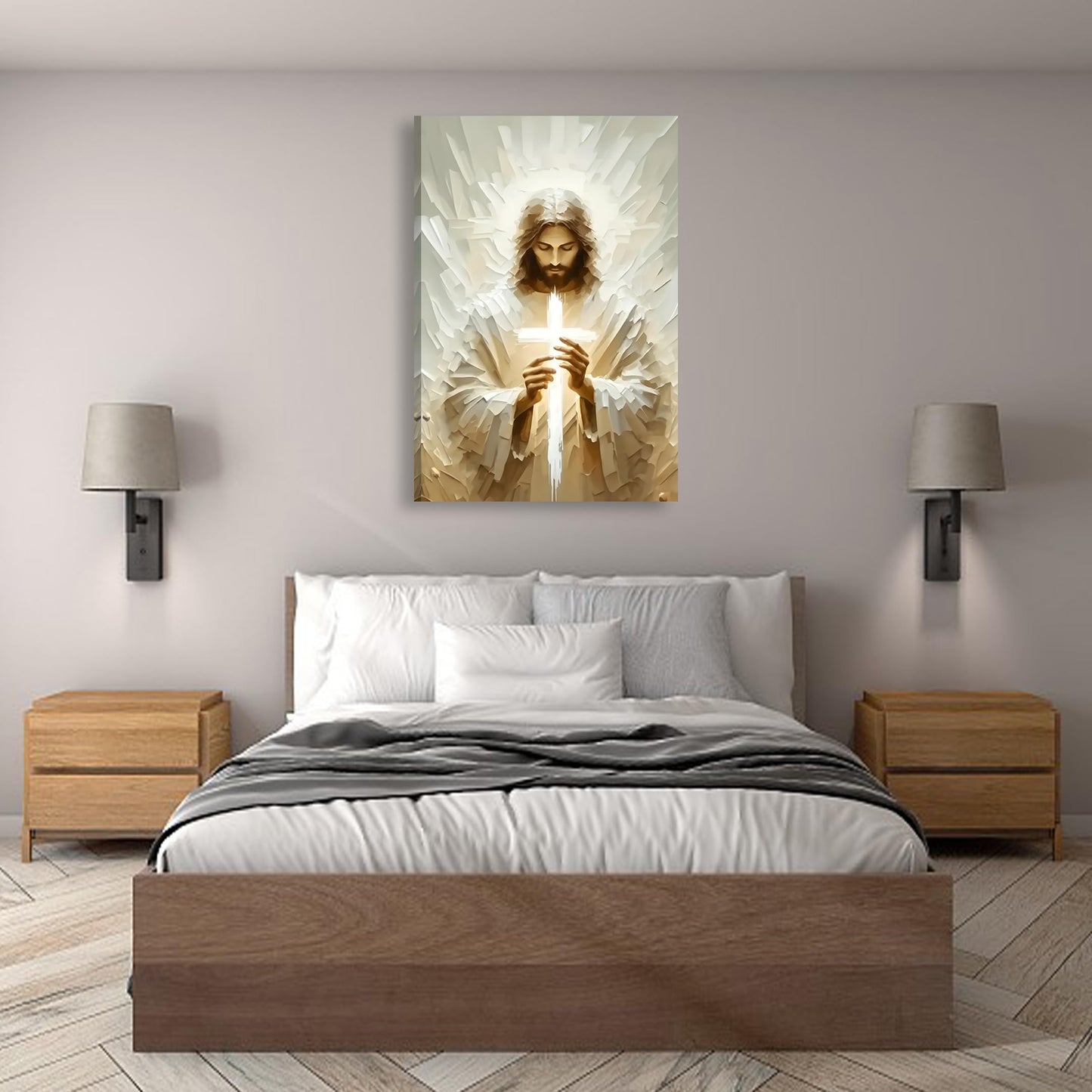 Jesus Canvas Wall Art – 12x18in