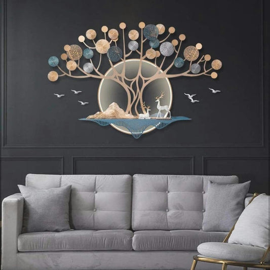 Strange Style 3D Metal Wall Sculpture