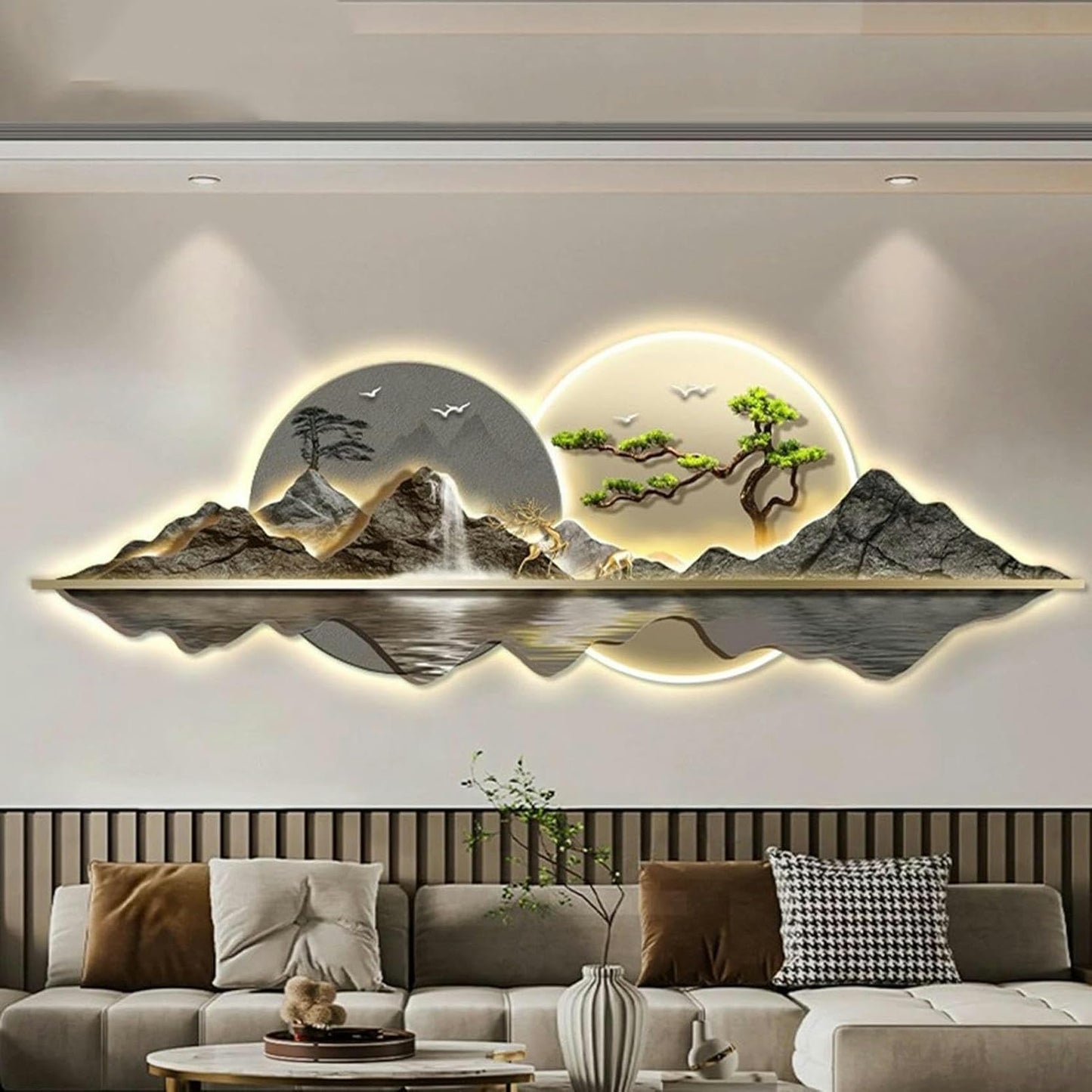 3D LED Wall Art – Chinese Style
