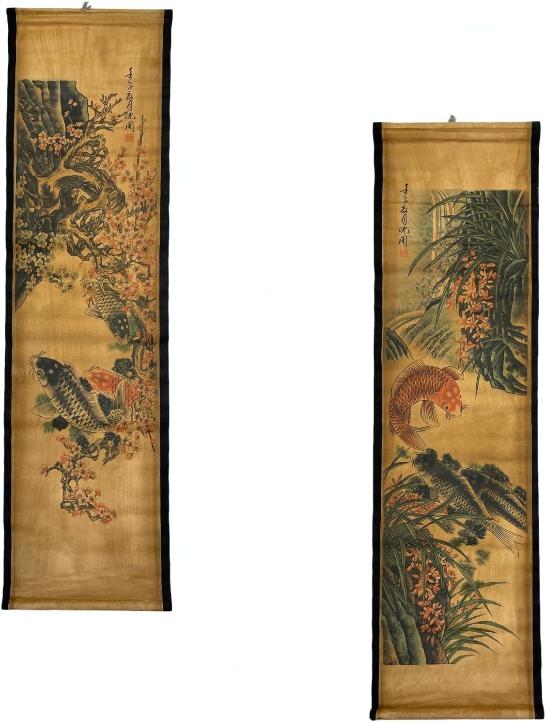 Koi Fish Wall Art – 4PCS Set