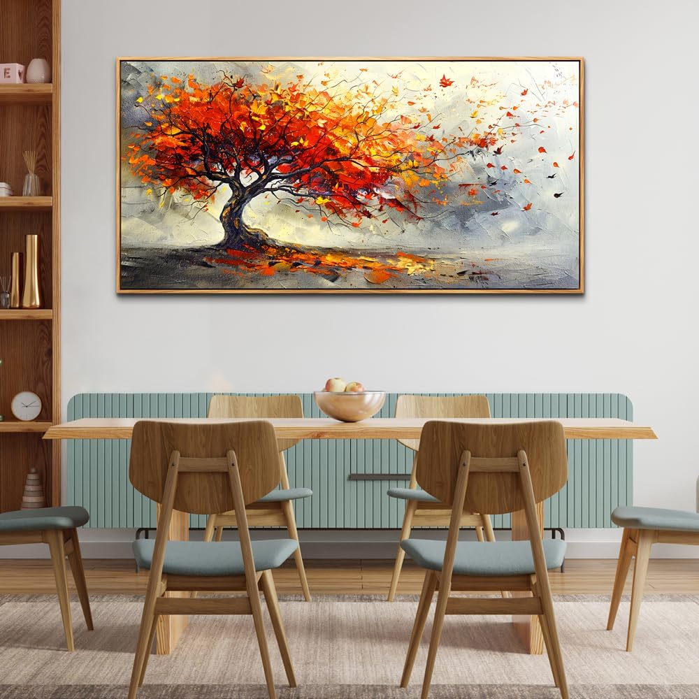 Abstract Tree Landscape Wall Art