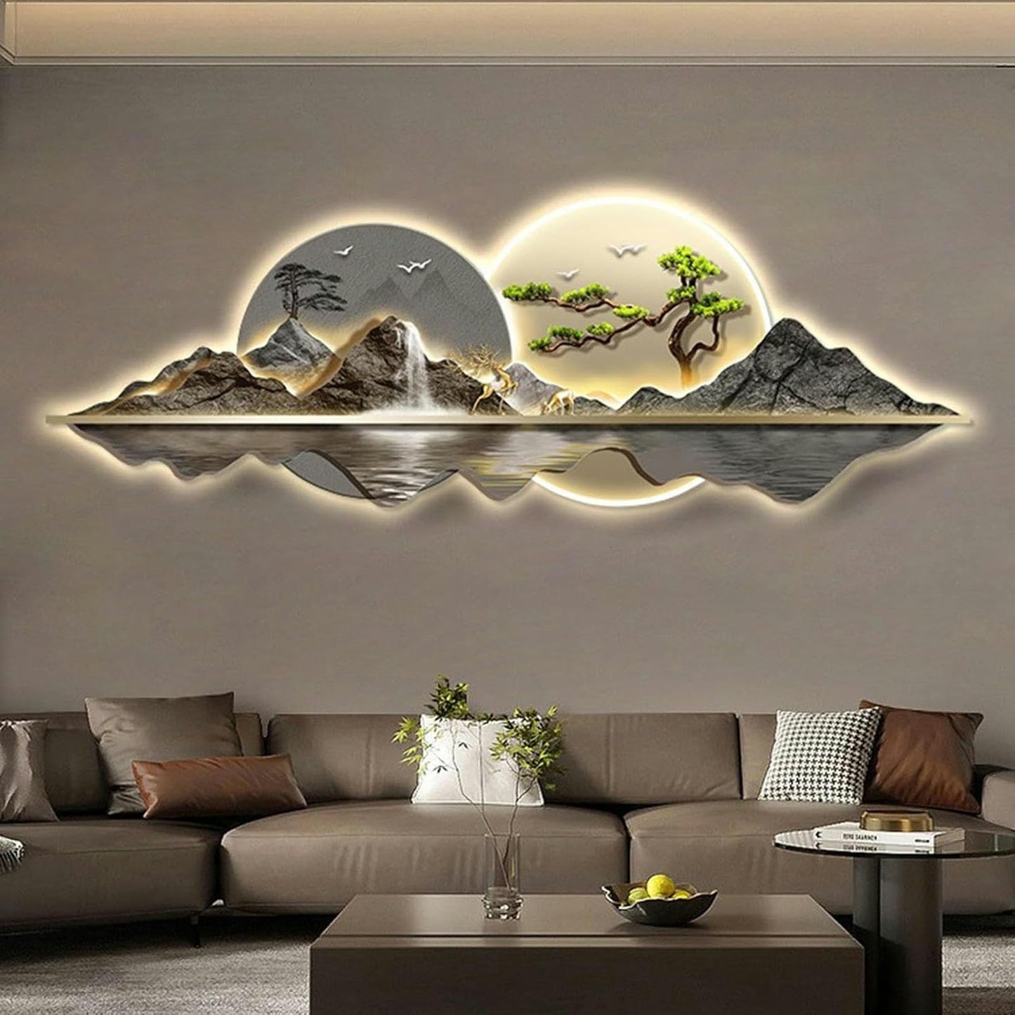 3D LED Wall Art – Chinese Style