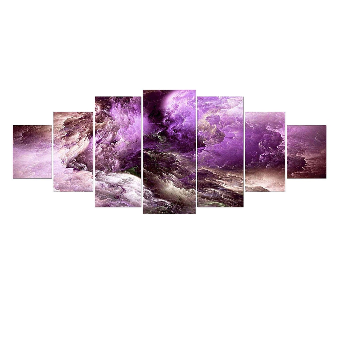 Blue Mountain Lake Wall Art – 7 Panels
