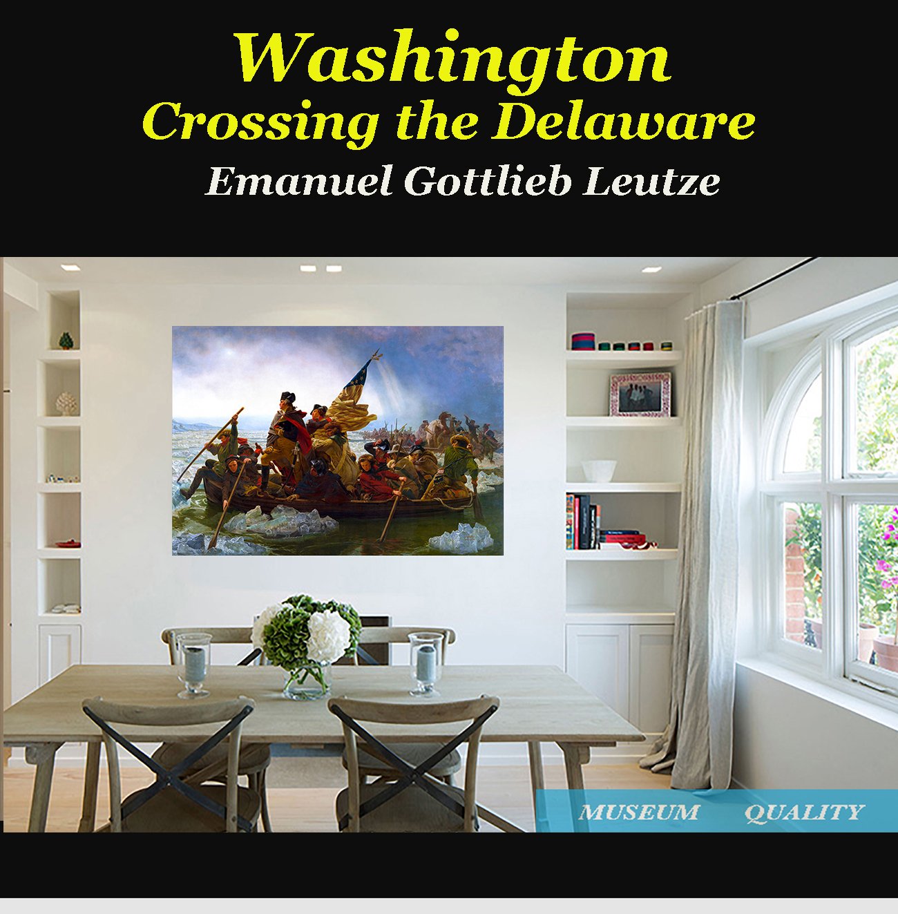 Washington Crossing Canvas Art