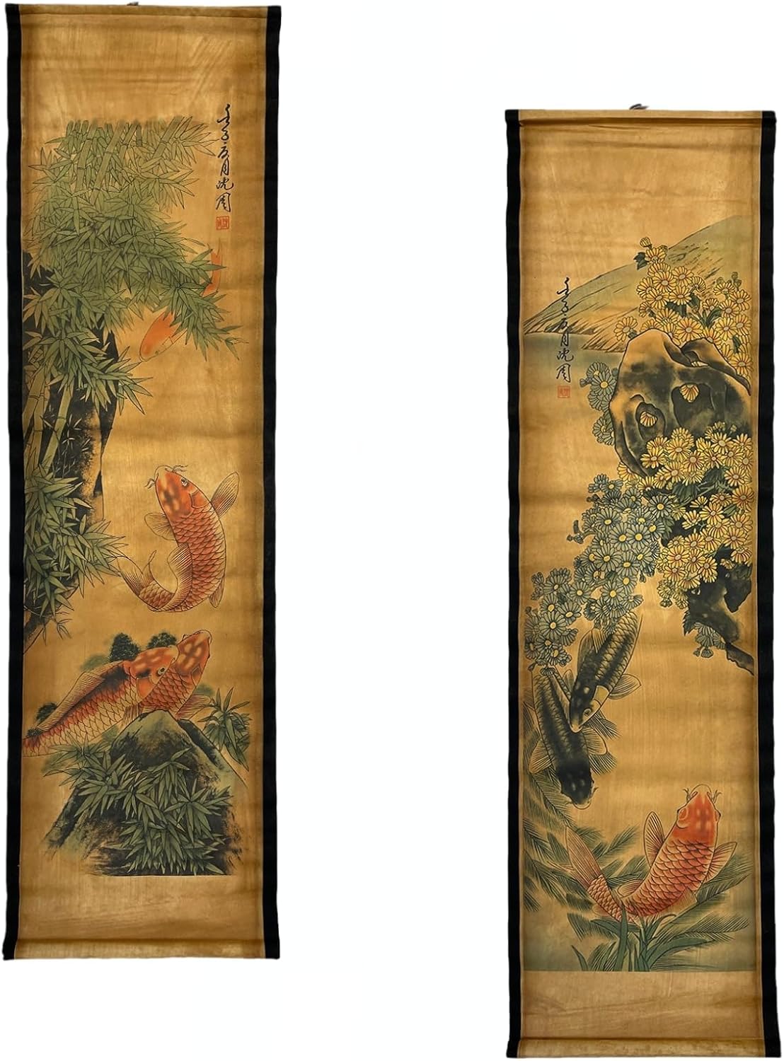Koi Fish Wall Art – 4PCS Set
