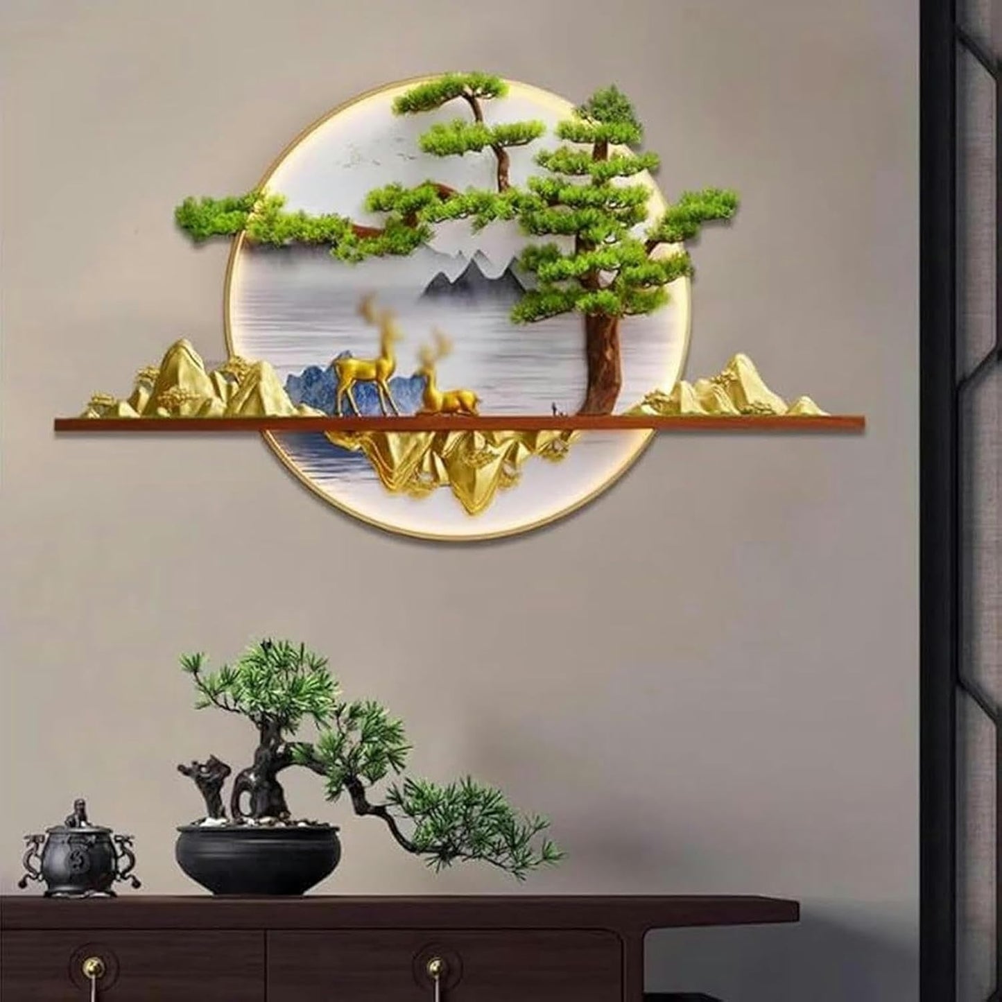 LED Wall Sculpture Art Light