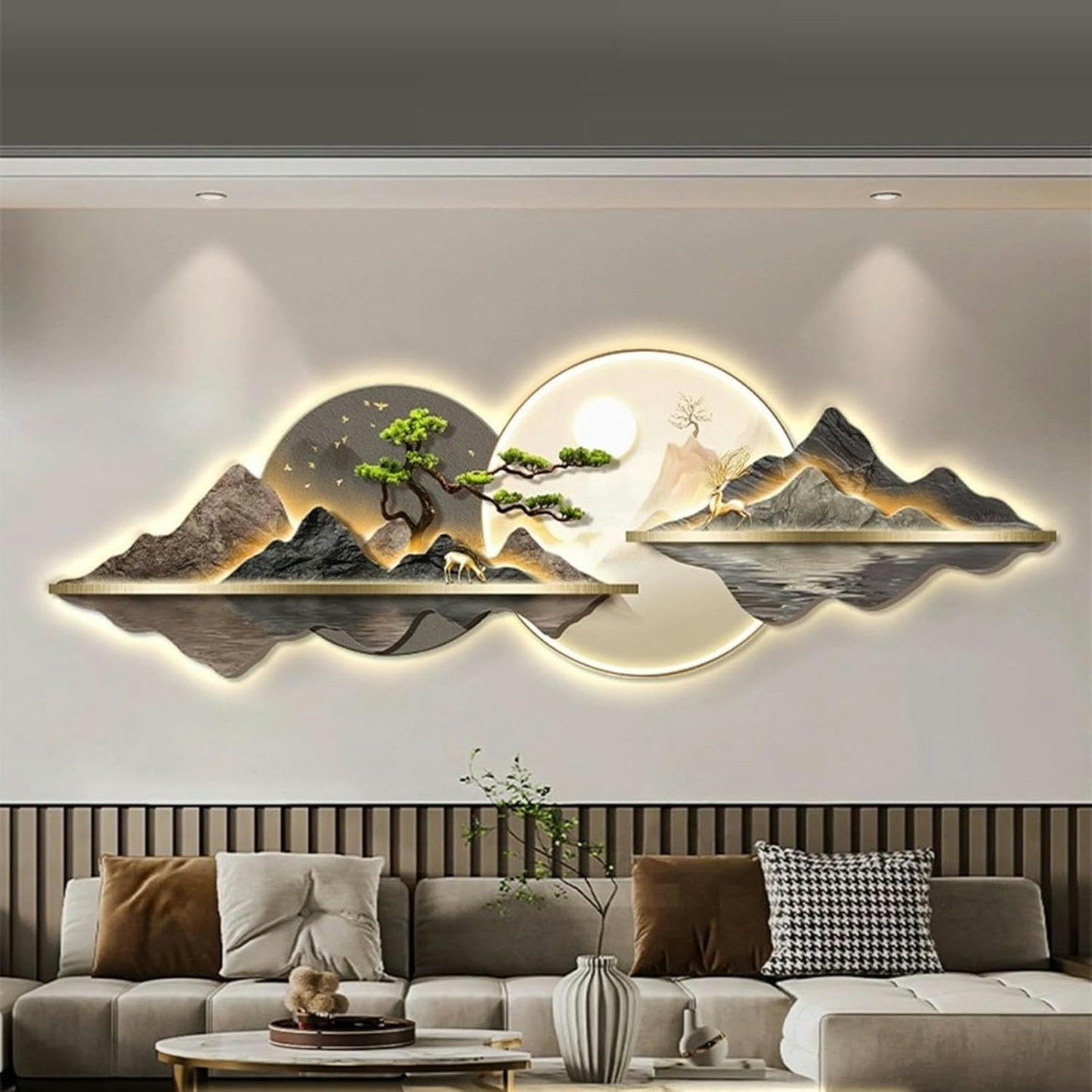 3D LED Wall Art – Chinese Style