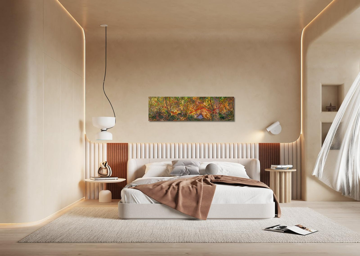 Abstract Texture Canvas Wall Art