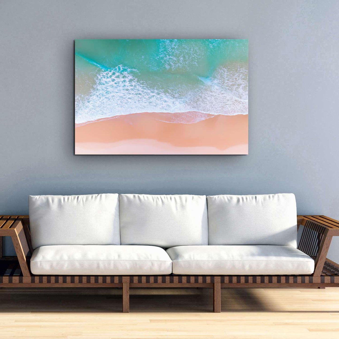Ship & Moon Canvas Wall Art – 32x48in