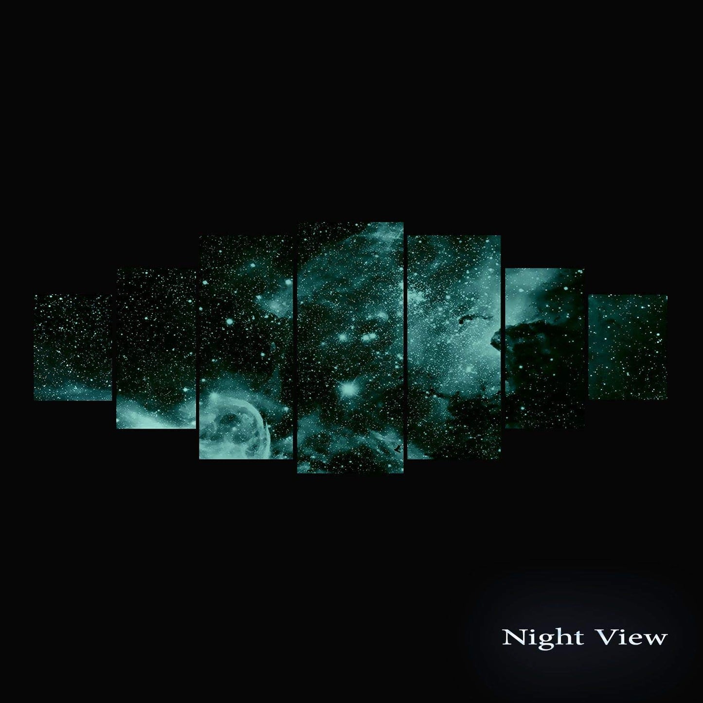 Blue Mountain Lake Wall Art – 7 Panels
