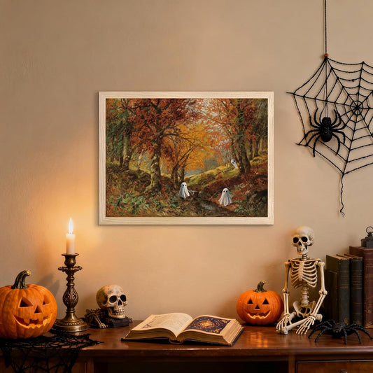 Halloween Ghost Wall Art – 12x16in