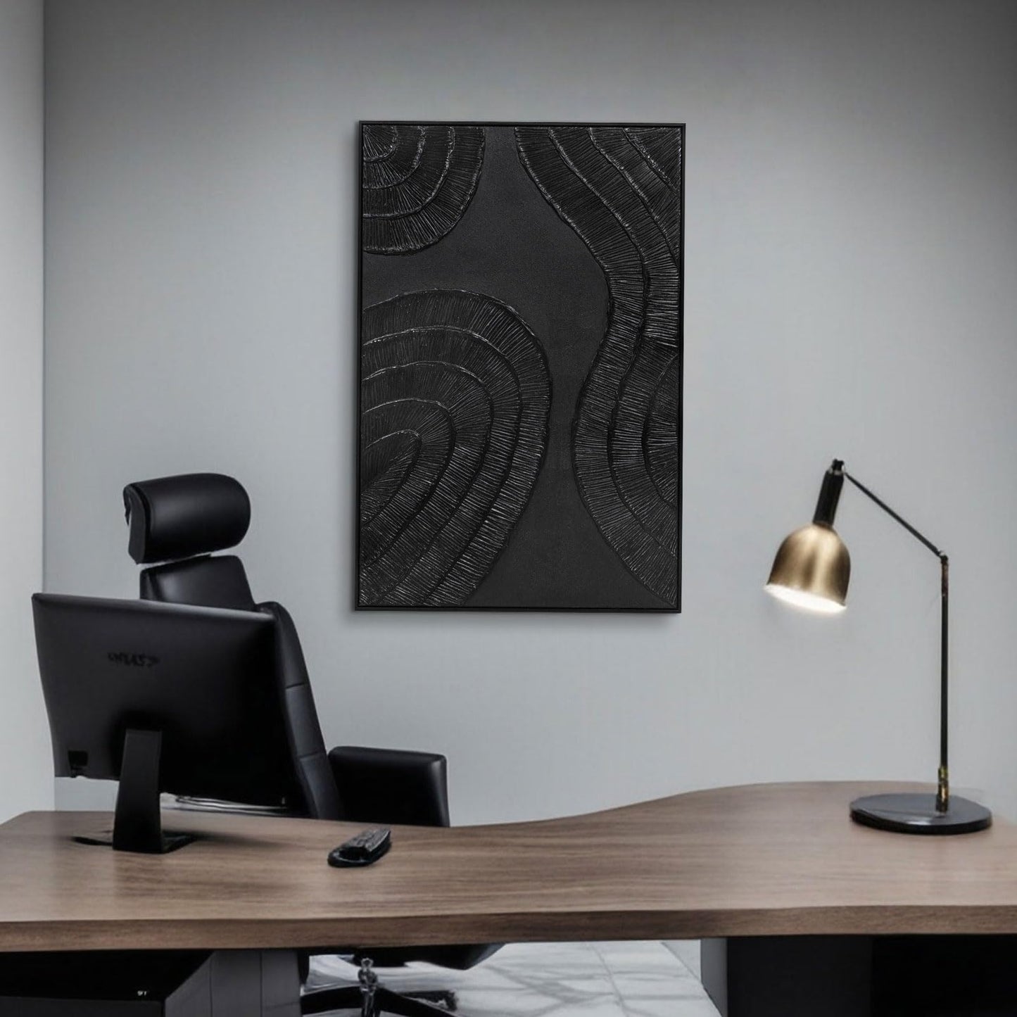 Boho Textured 3D Wall Art 3PC 24x36in