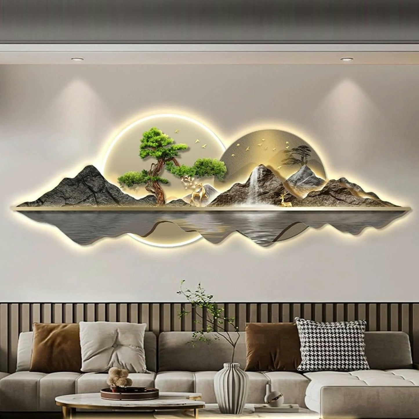 3D LED Wall Art – Chinese Style