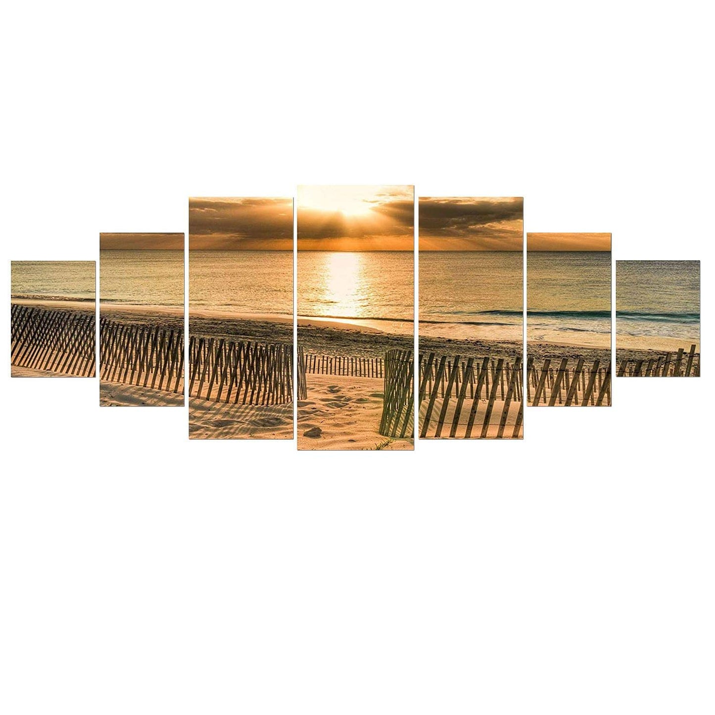 Blue Mountain Lake Wall Art – 7 Panels