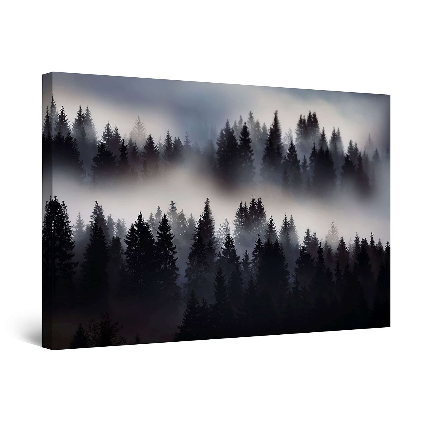 Winter Lake Canvas Art