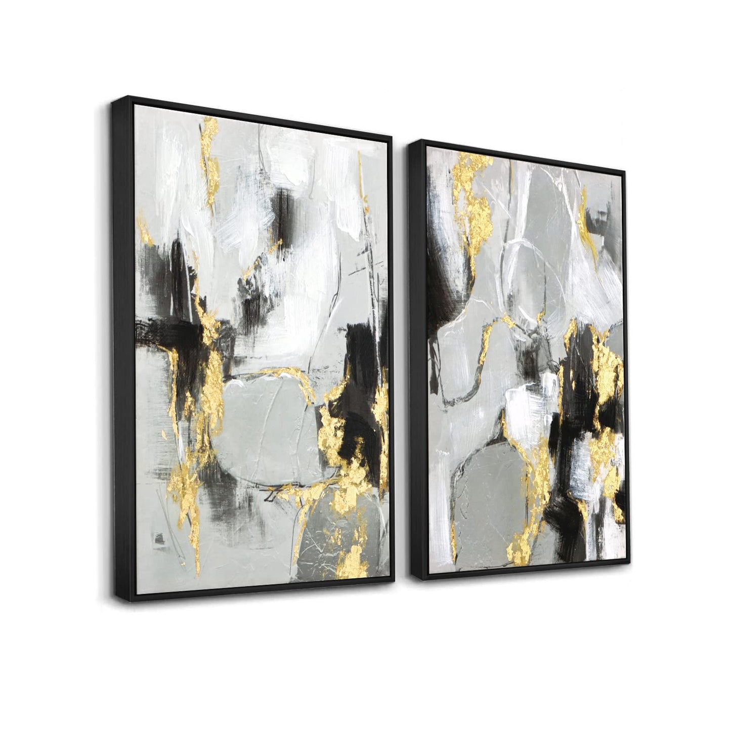 Boho Textured 3D Wall Art 3PC 24x36in