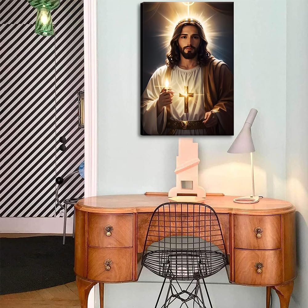 Jesus Walking on Water Wall Art 12x16in