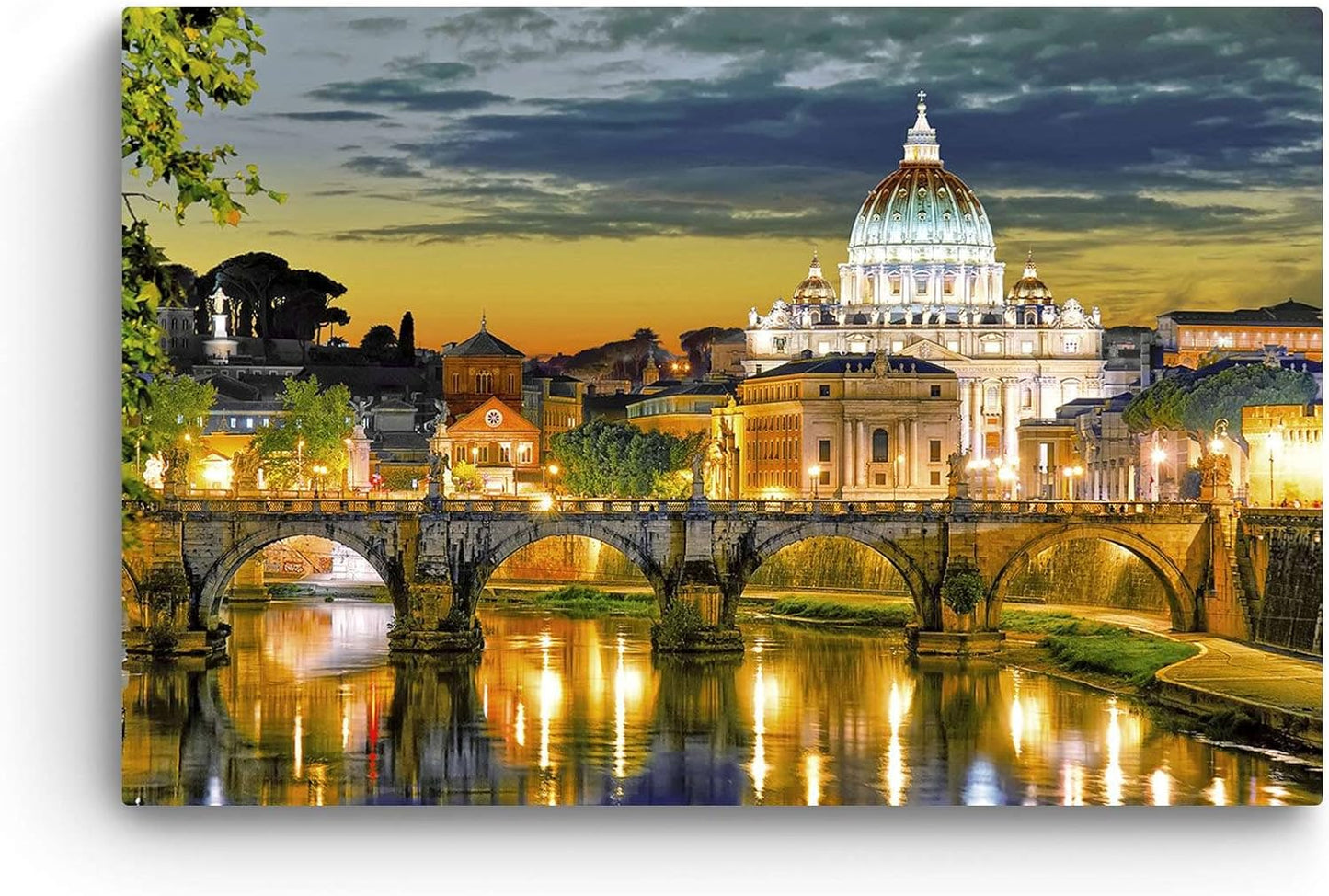 Rome Canvas Wall Art – 32x48in Framed