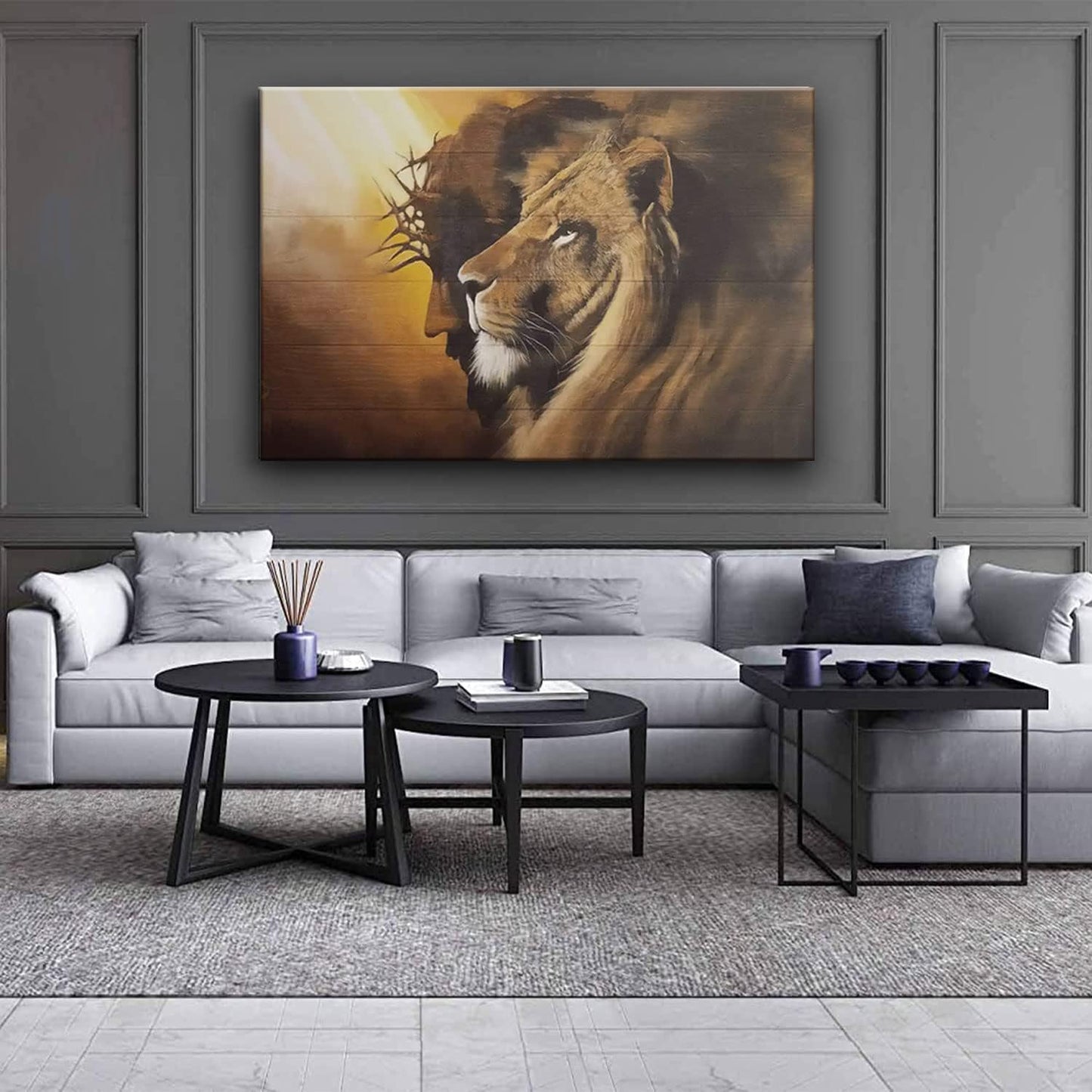 Jesus Walking on Water Wall Art 12x16in